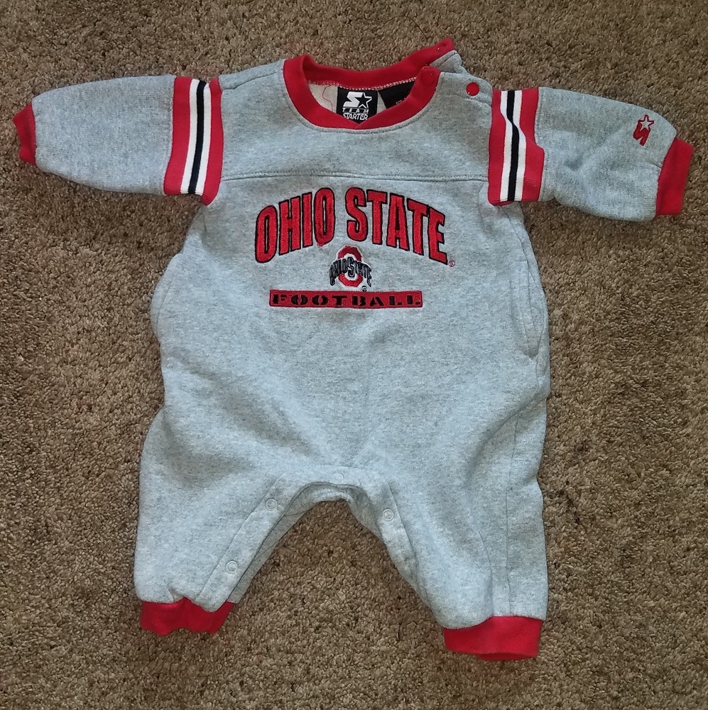 Starter one piece Ohio state sweatsuit